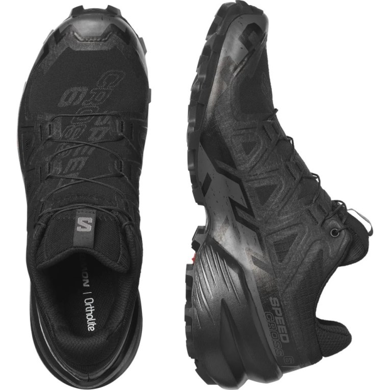 Tenis Para Trail Running Salomon Speedcross 6 Mujer Negros | MX QDSK294